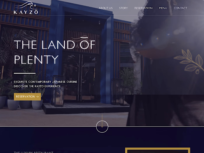Restaurant Website 