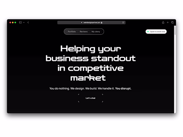 Portfolio Website with Premium Client projects