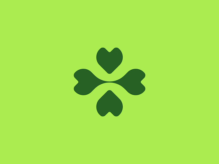 Clover leaf logo.
Done last week,