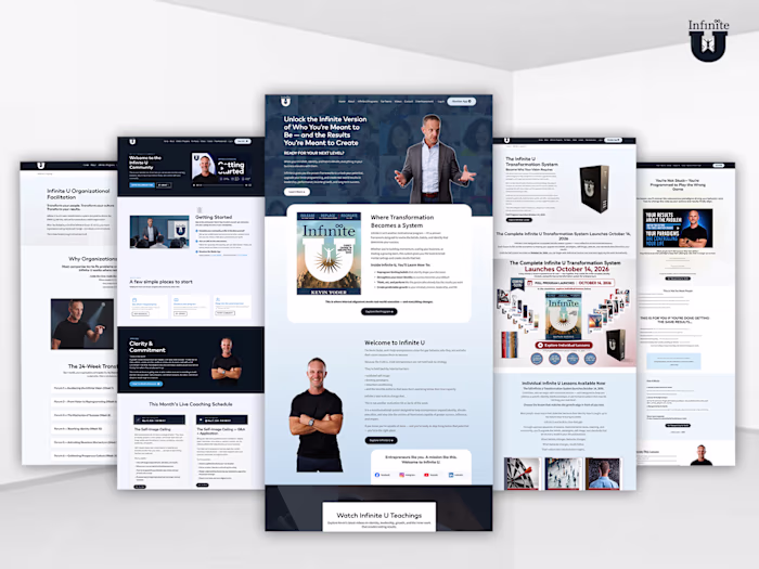 Infinite U — A Complete Transformation Ecosystem on Kajabi