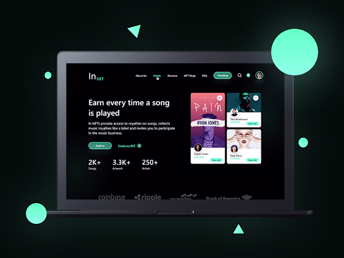 NFT Music Marketplace - Web