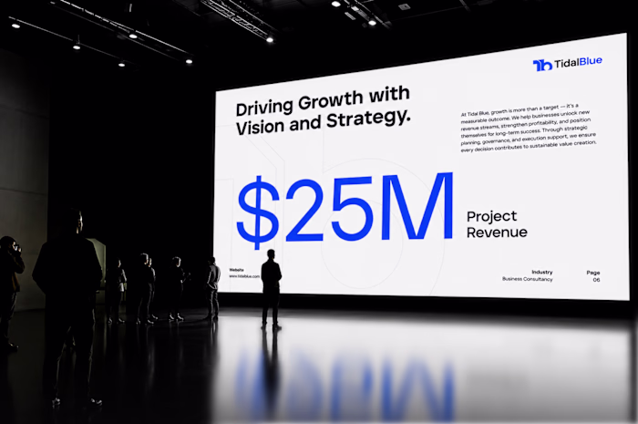Tidal Blue I Pitch Deck