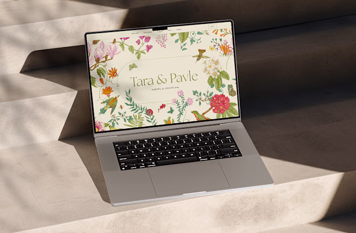 Nature-Inspired Wedding Identity Design