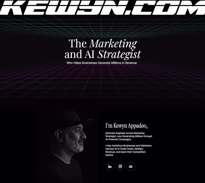 Landing Page Design with GSAP Animation