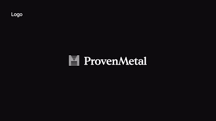 Brand work for ProvenMetal [YC26]