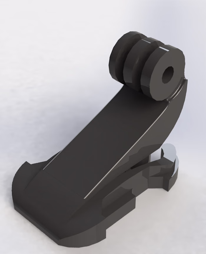 Modeling a GoPro Mount