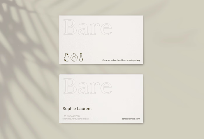 Bare ceramics