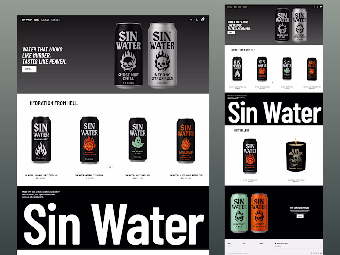 Shopify Energy Drink Store

Built using