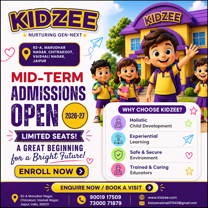 Designed a vibrant promotional admission