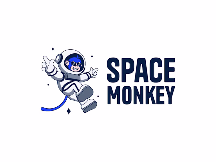 Space Monkey - Logo Design
