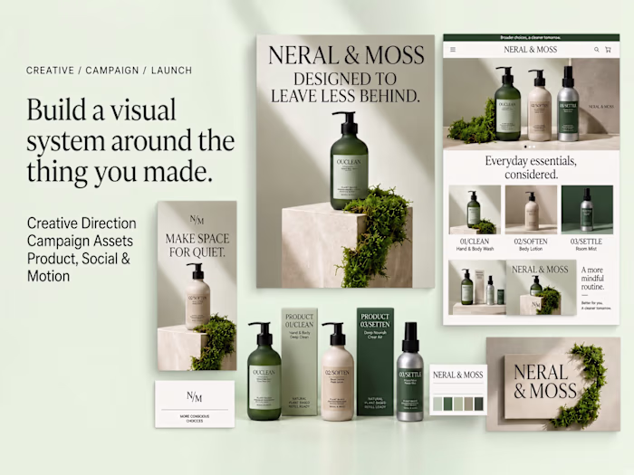 Creative Campaign Launch: One Visual World, Every Surface