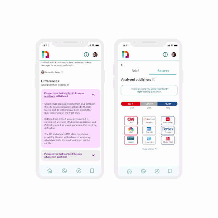 Highlighting the AI technology of an App