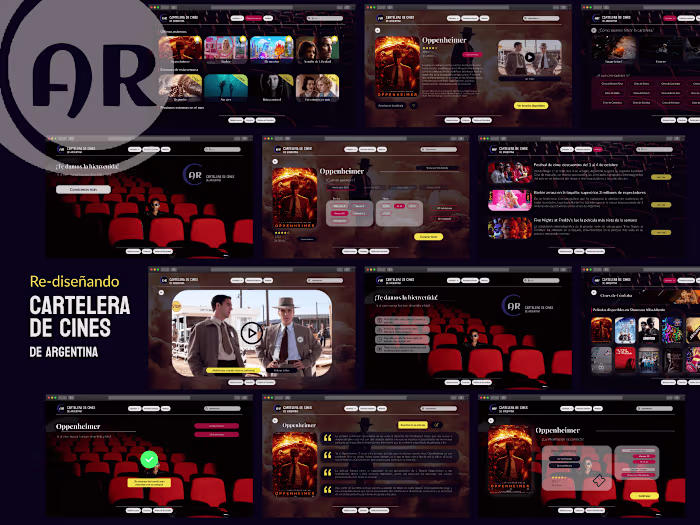 Comprehensive UX Overhaul for Cinema Listings Website