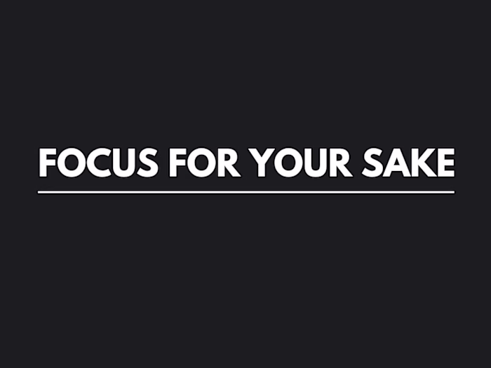Improving Personal Focus and Productivity