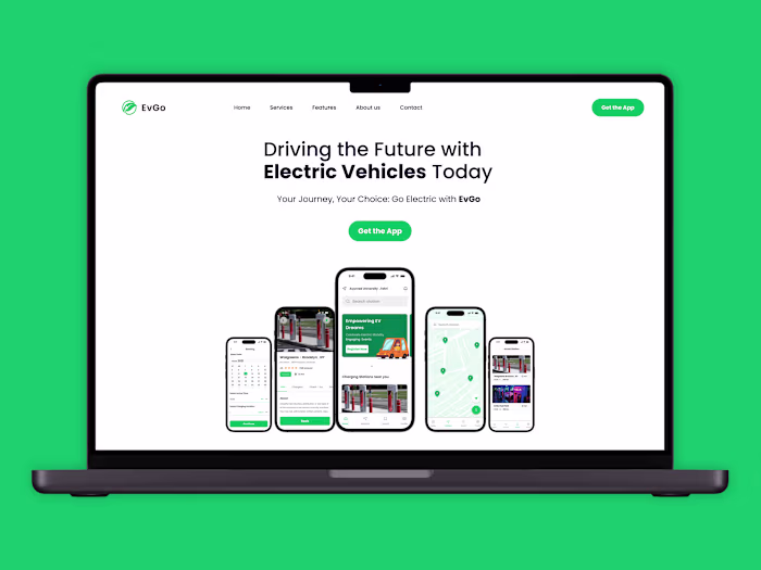 Improving the EVs (Electric Vehicle) Expercience - Web design.
