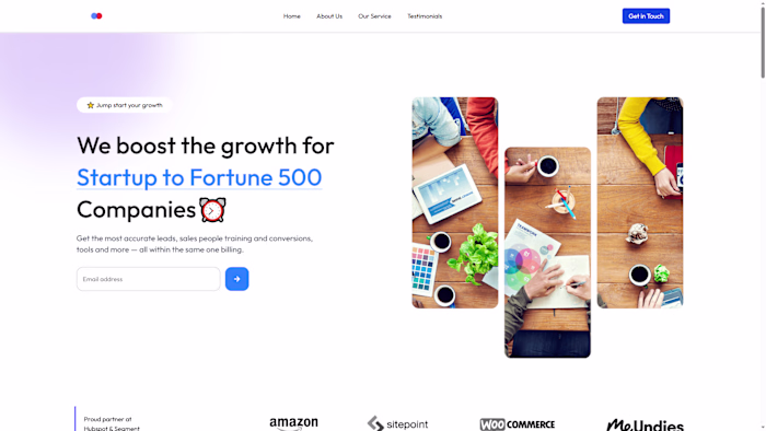 Modern SAAS Website Design and Development