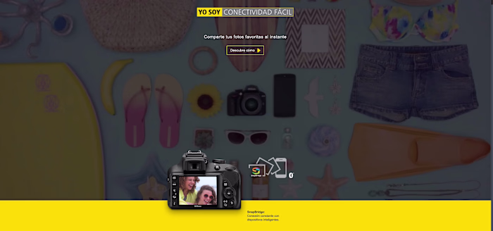 Nikon D3400 Webpage
