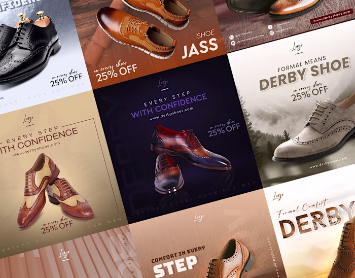 Derby Shoes Social Media Banner