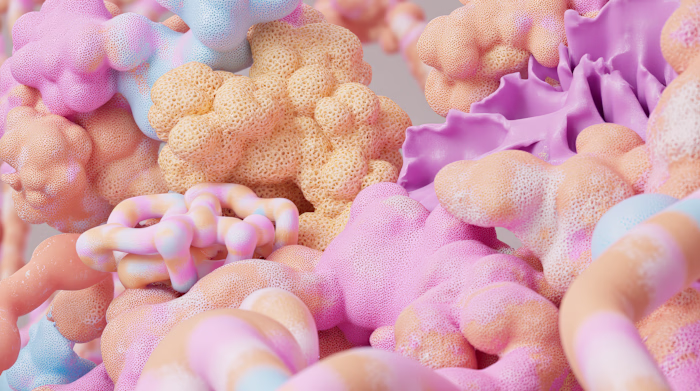 I started this piece in Cinema 4D and Redshift, building the...
