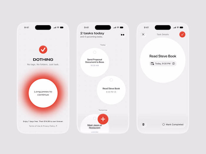 minimal todo app launched in