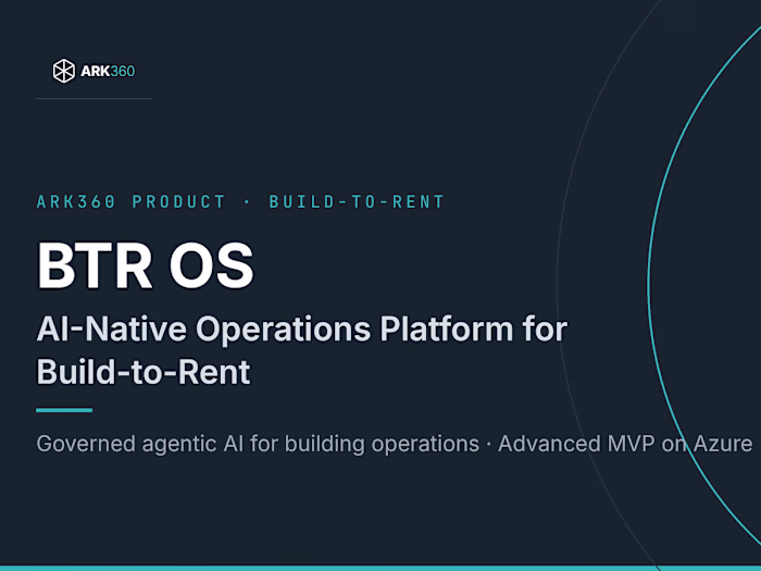BTR OS: AI-Native Operations Platform for Build-to-Rent