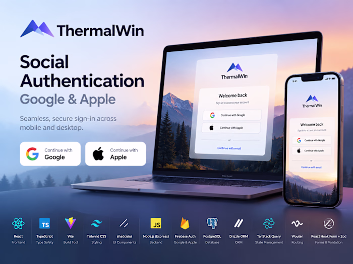 ThermalWin Social Authentication Enhancement