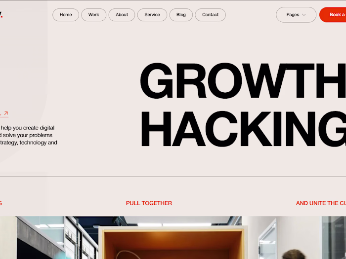 mitchy Webflow Template