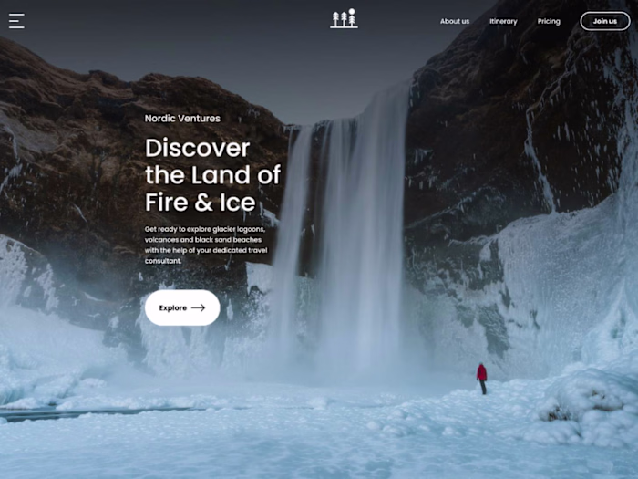 Responsive Website Design Exploration 