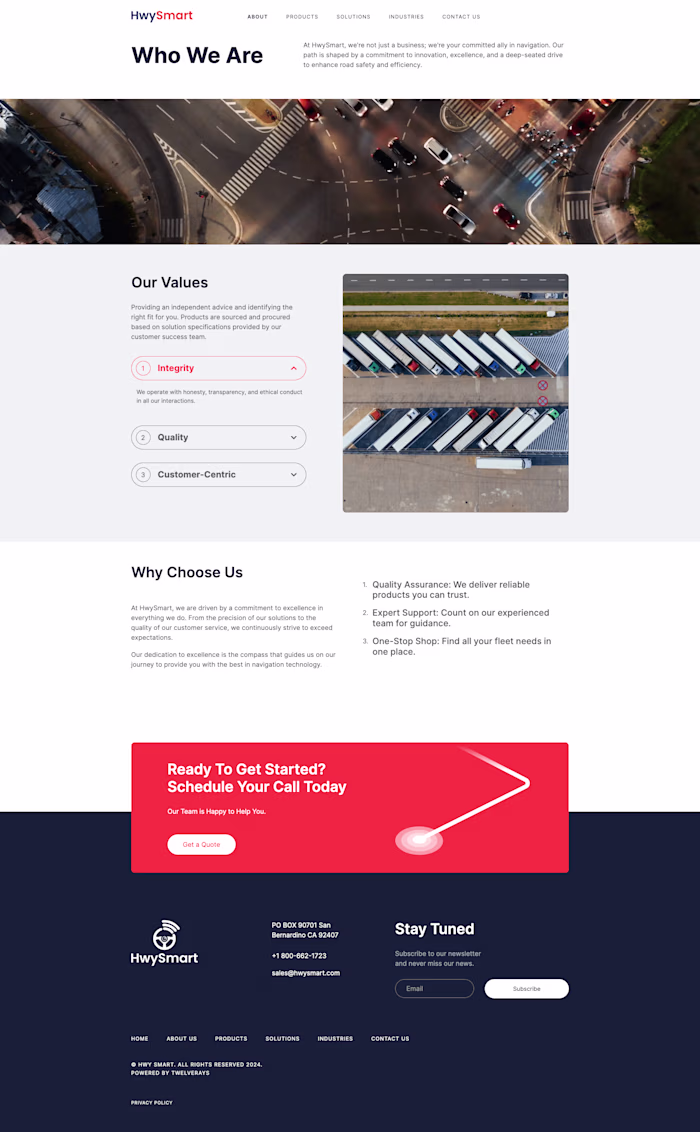 E-commerce Platform Development for Fleet Management Tools