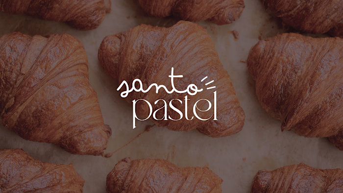 Diseño Gráfico Rediseño de identidad visual Santo Pastel