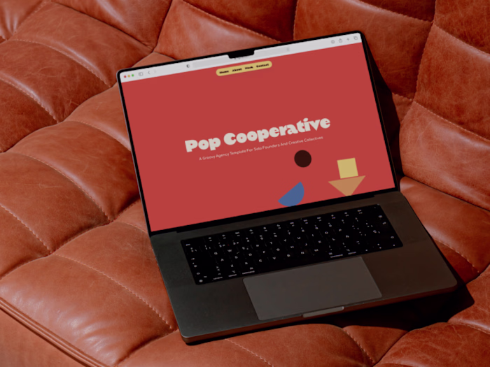 Pop Cooperative Template Design and Development