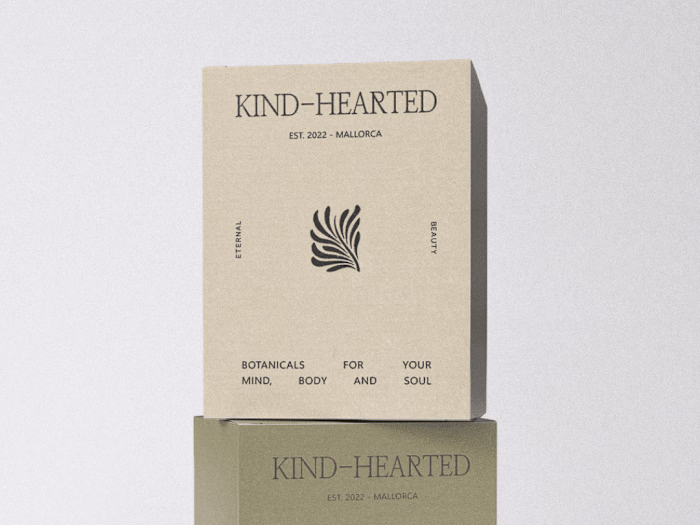 Kind-Hearted - Packaging 