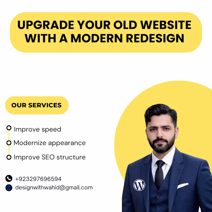 Upgrade Your Old WUpgrade Your