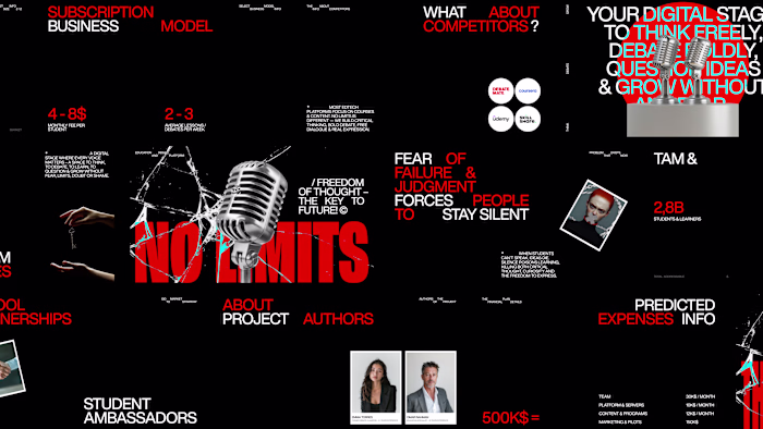 For No Limits, I designed
