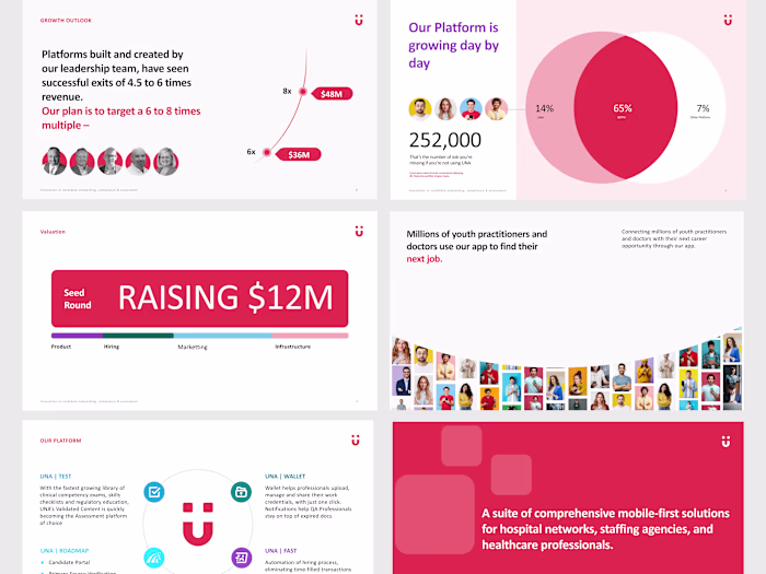 UNA Health Pitch Deck