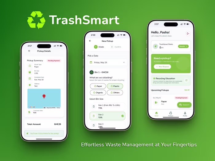 TrashSmart – Waste Management & Recycling Platform