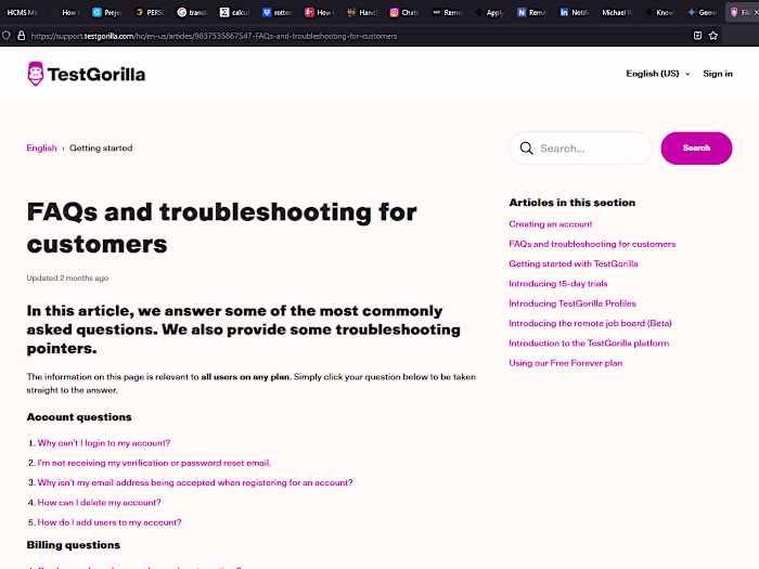 TestGorilla Knowledge Base