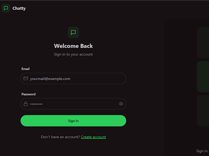 Chatty Chat App