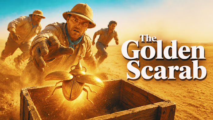 The Golden Scarab ✨
An archaeologist
