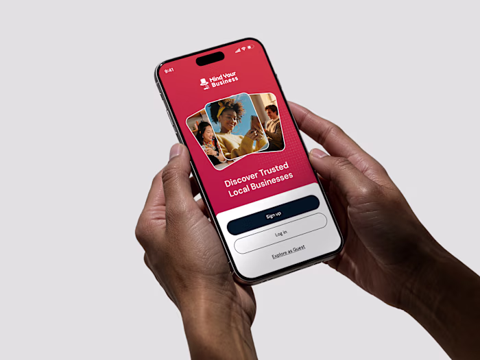 MYB - app design for