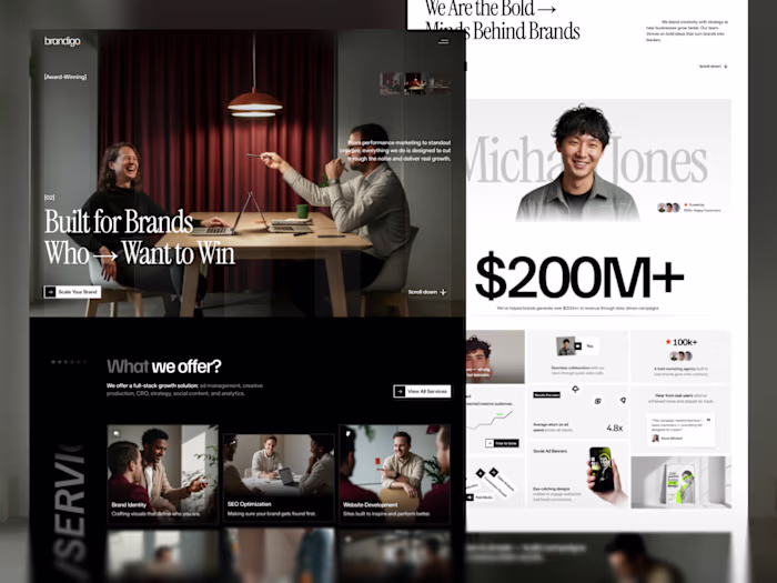 Brandigo - Creative Agency Website