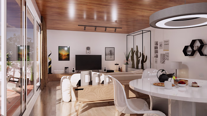 Realistic interior design renderings :: Behance