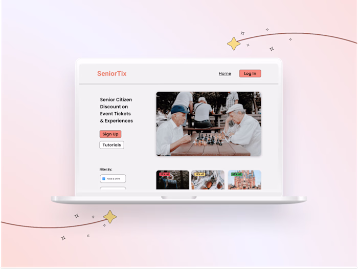 SeniorTix Redesign Case Study