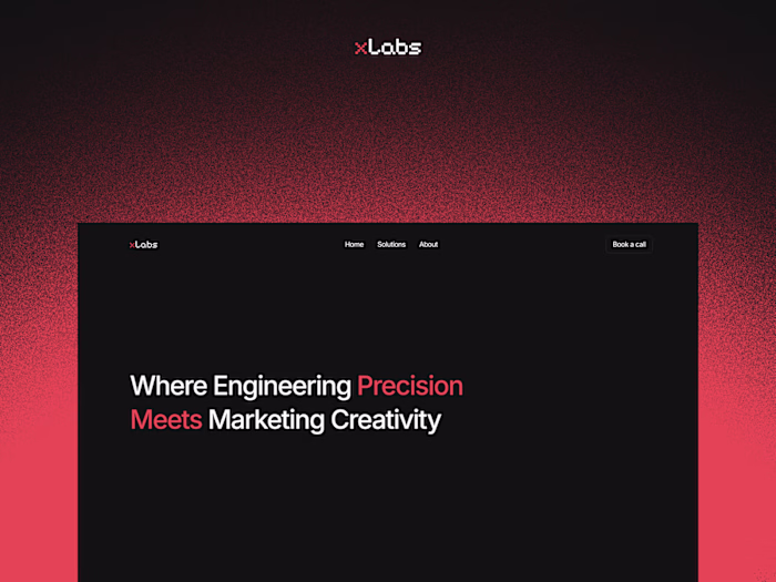 xLabs Solutions - Software House Website