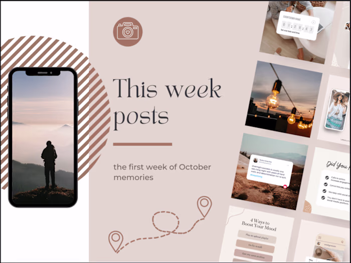 Social media posts 