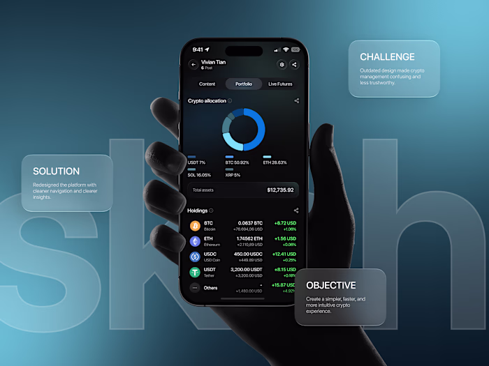 Deskchain — Web3 Token Swap & Fiat Onramp UI Case Study 