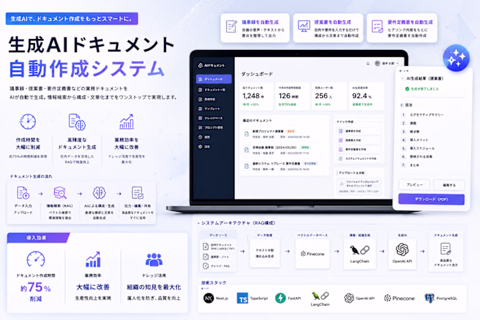 Develop an AI-Powered Automated Document System
