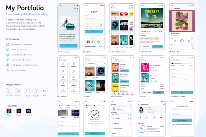 Created clean interfaces for browsing