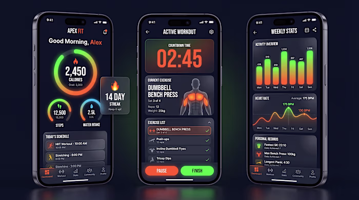 APEX FIT - Fitness Tracking