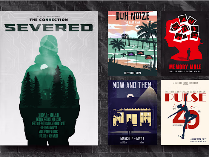 I will design a poster for your event, product or show
